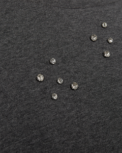 CMMUSE - T-SHIRT IN GREY