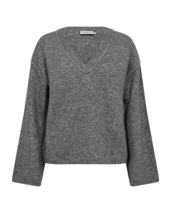 Cmibra - fijne pullover in grijs