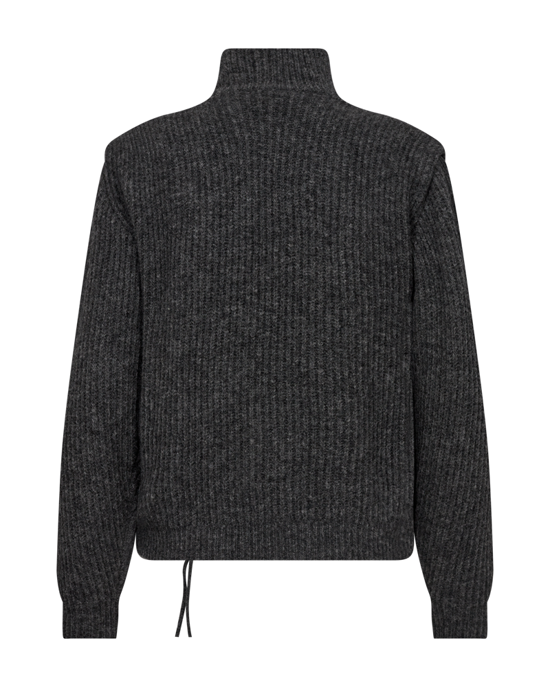 CMLAMA - KNITTED PULLOVER IN GREY