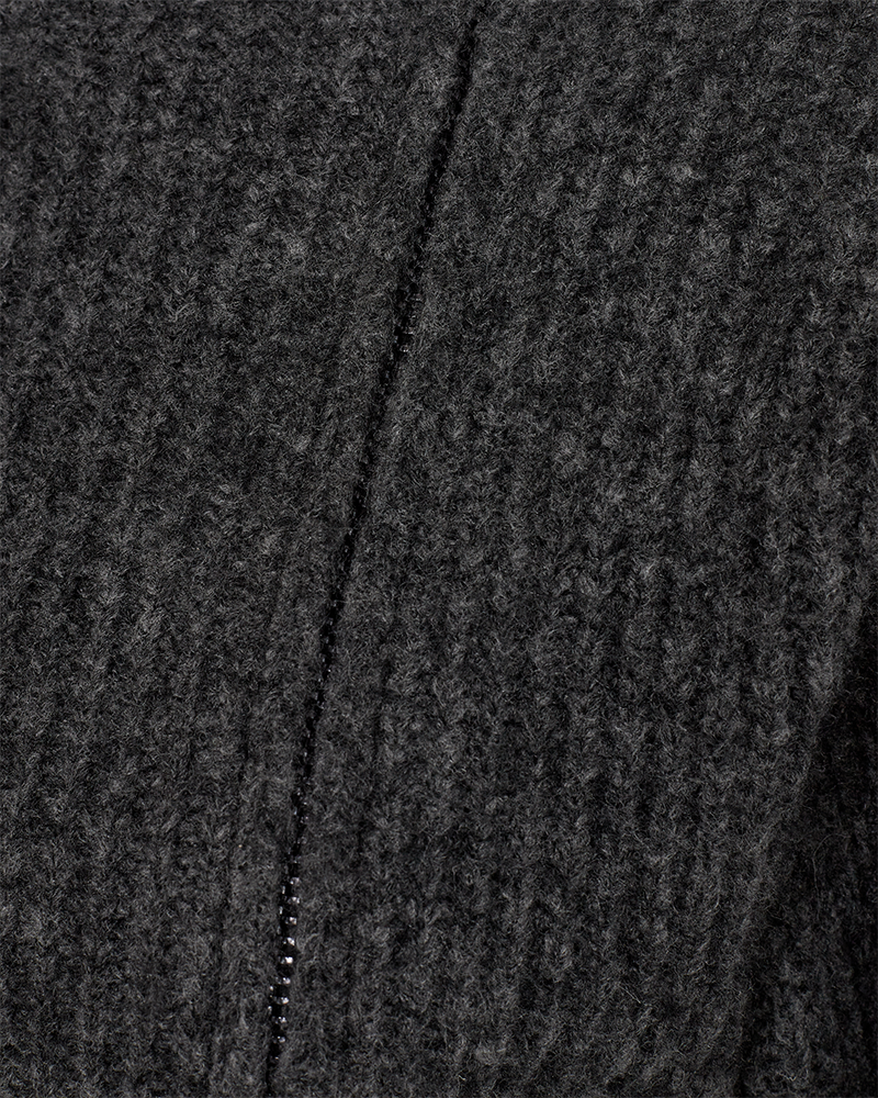 CMLAMA - KNITTED PULLOVER IN GREY