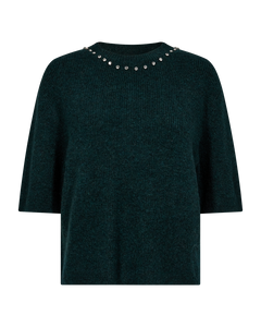 CMIBRA - SHORT-SLEEVED PULLOVER IN GREEN