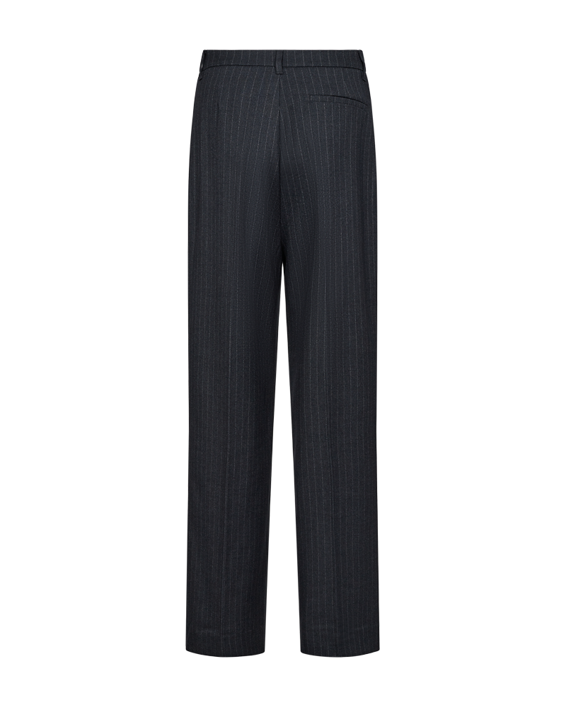 CMTailor - Pinstripe brede broek in grijs