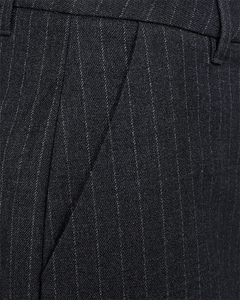 CMTailor - Pinstripe brede broek in grijs