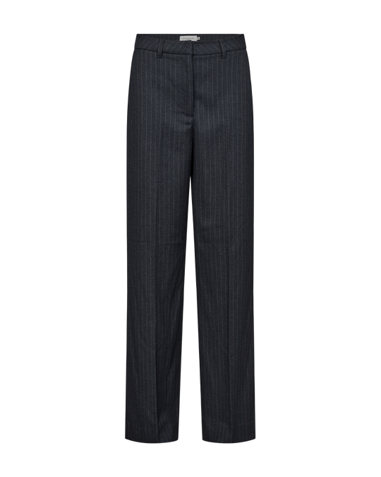 CMTailor - Pinstripe brede broek in grijs