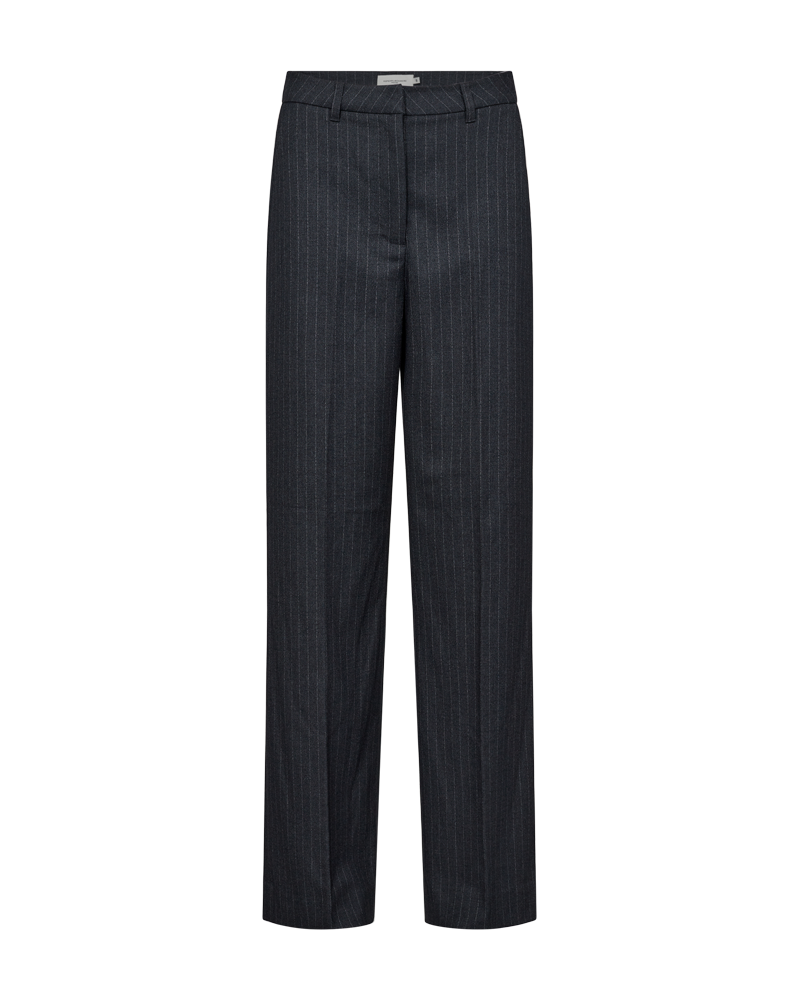 CMTailor - Pinstripe brede broek in grijs