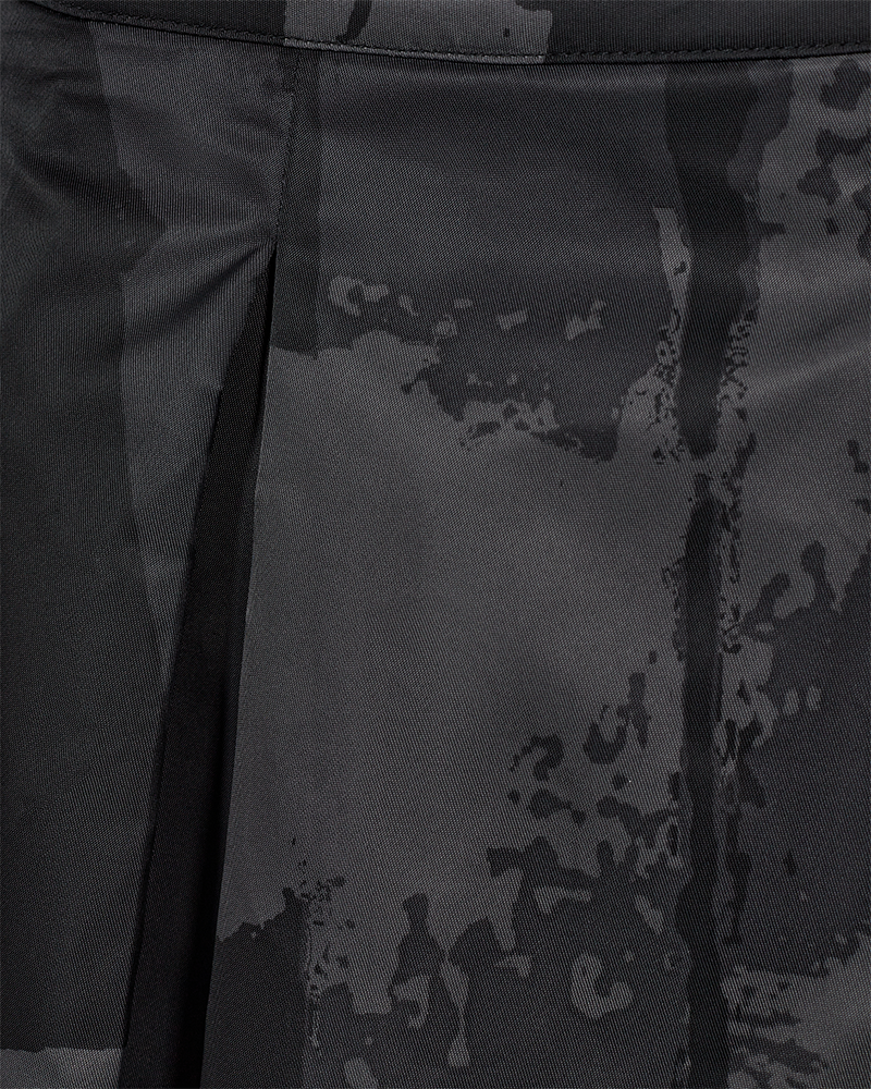 CMSIMI - SKIRT WITH PRINT IN BLACK AND GREY
