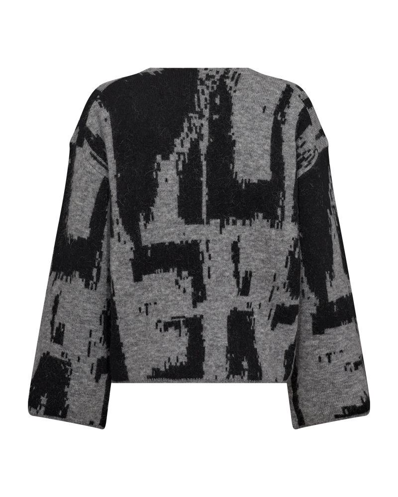Cmibra - fijne breat -pullover in grijs