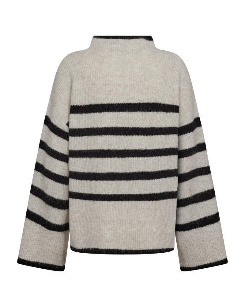 Cmibra - gestreepte pullover in beige