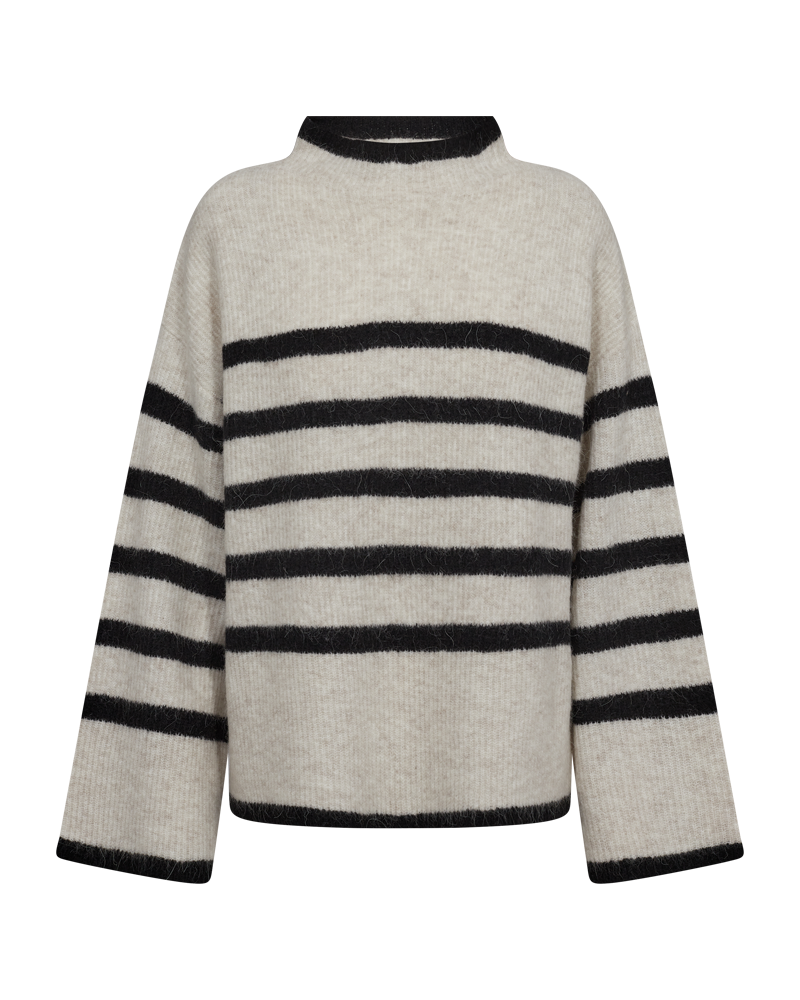 Cmibra - gestreepte pullover in beige
