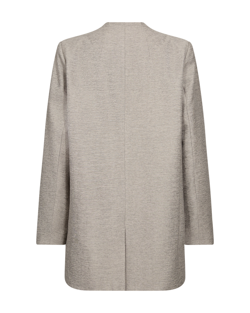 CMCILLY - Blazer met Roser -details in Beige
