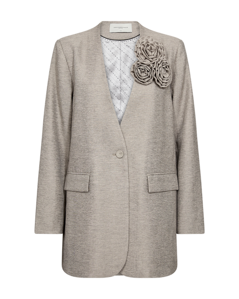 Rosé Muse Tailored charm coat rose charm rever coat【pink Rosé Muse Tailored charm coat rose charm rever coat【pink