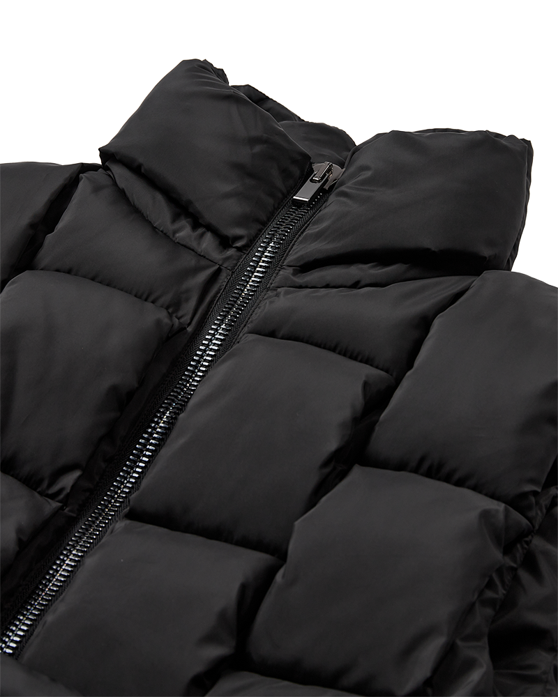 CMNICCO - Wadded Waistcoat in zwart