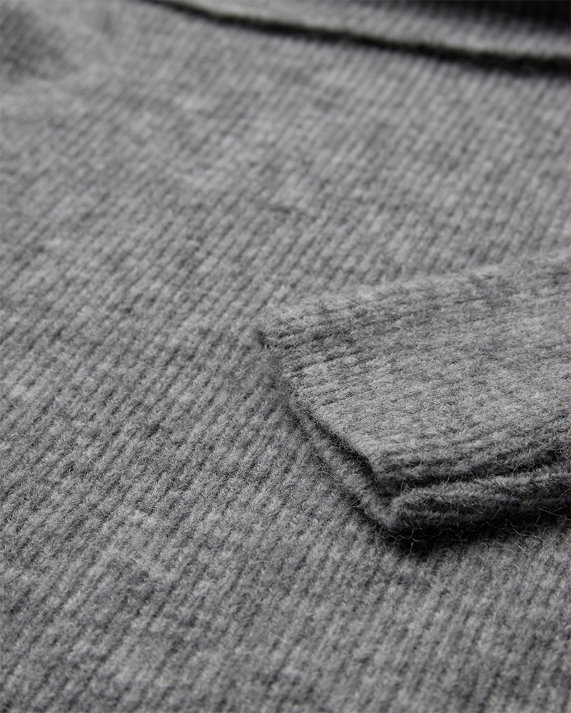 Cmibra - off -shoulder pullover in grijs