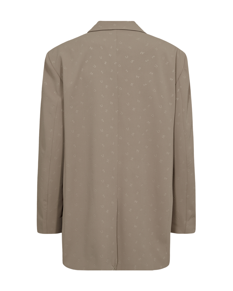 CMDAN - Patroon blazer in beige