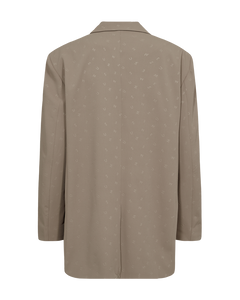 CMDAN - Patroon blazer in beige