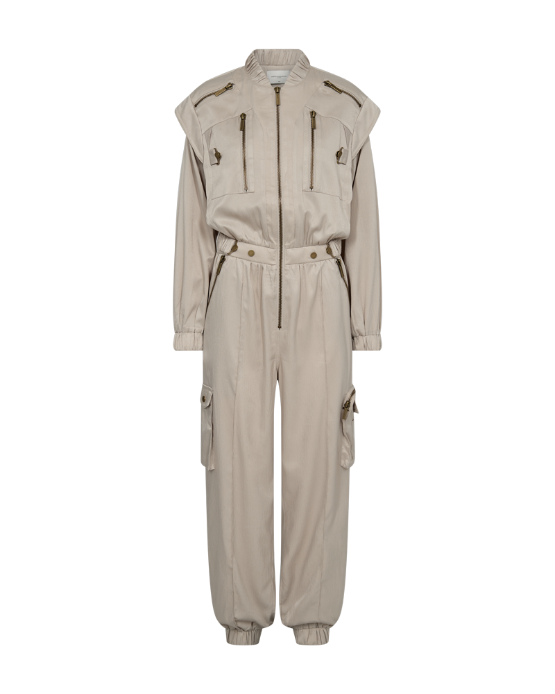 Cmvianna - jumpsuit in beige