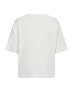 CMMUSE - T-SHIRT IN WHITE,OFF-WHITE