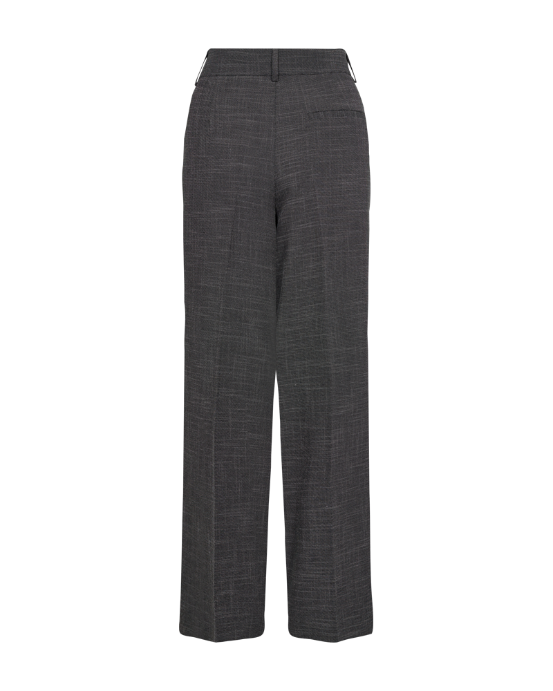 Cmtonnie - brede broek in grijs en wit