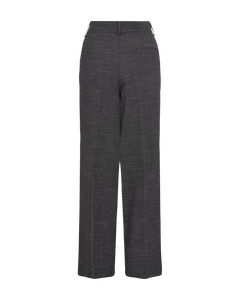 Cmtonnie - brede broek in grijs en wit