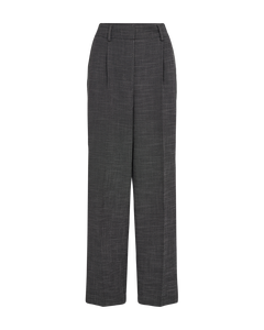 Cmtonnie - brede broek in grijs en wit