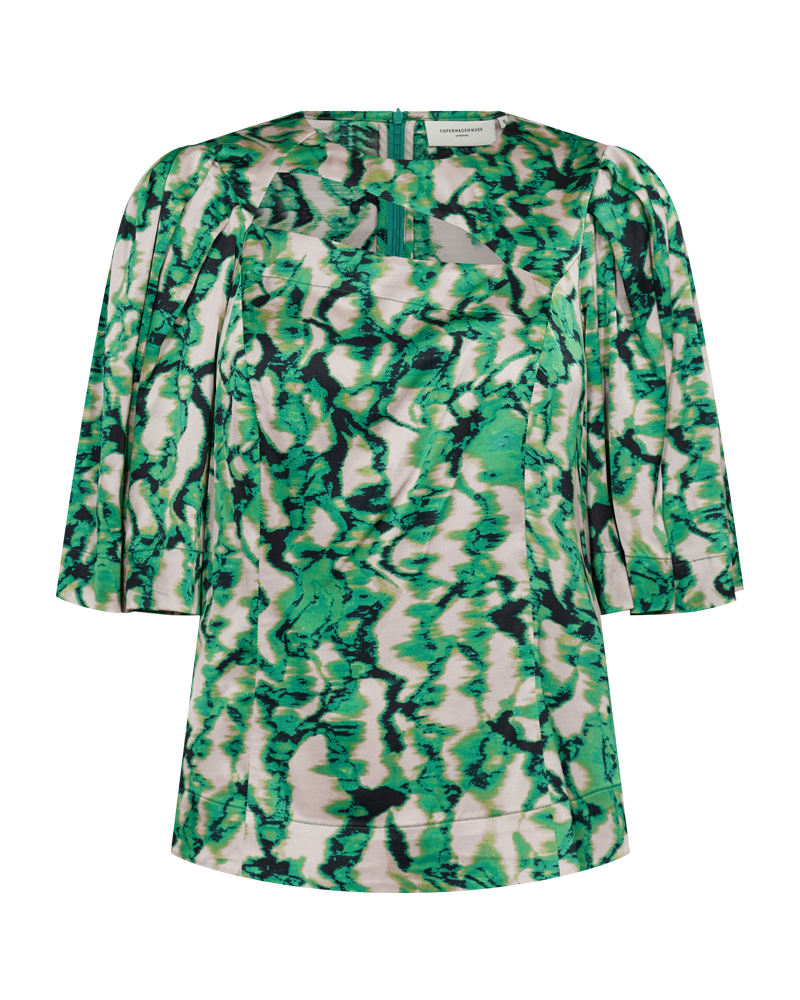 Cmmerryshine - blouse met een patroon in groen