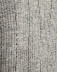 Cmibra - gebreide pullover met strass in grijs