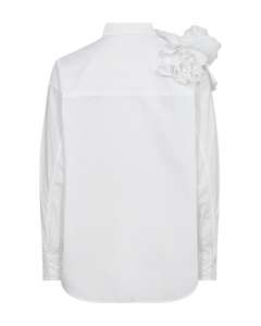 Cmpleat - shirt met roos in het wit