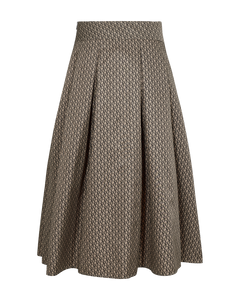 CMSIMI - rok met afdrukken in beige