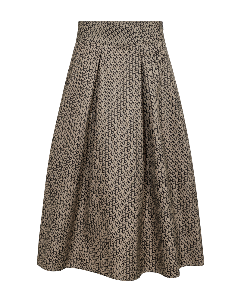 CMSIMI - rok met afdrukken in beige