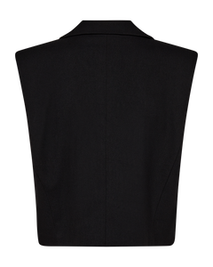 CMTailor - Korte vest in het zwart