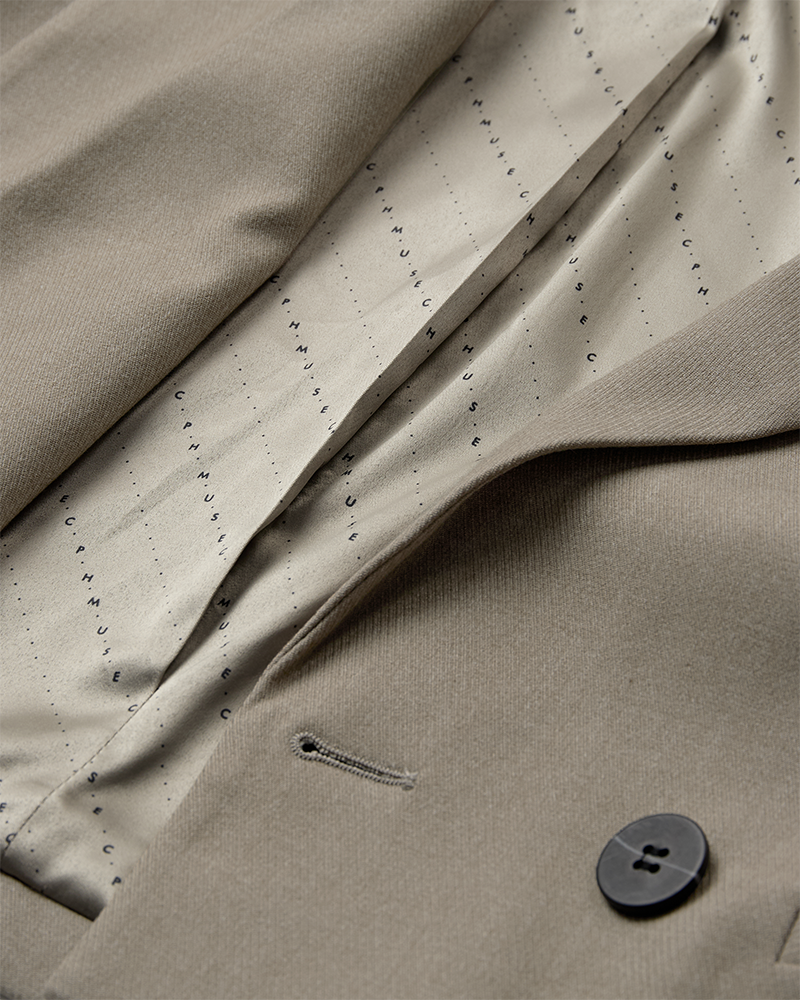 CMTailor - Short -Taistcoat in zand