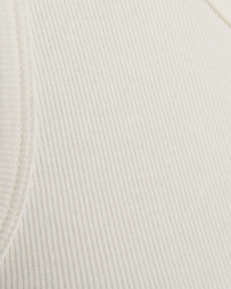 CMSIV-One-shoulder top in wit, gebroken wit