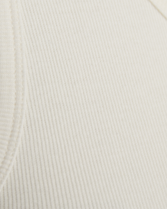 CMSIV-One-shoulder top in wit, gebroken wit