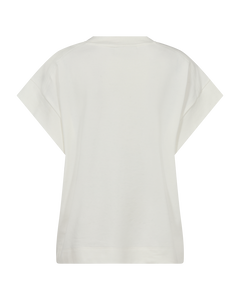 CMMUSE - T-SHIRT IN WHITE,OFF-WHITE