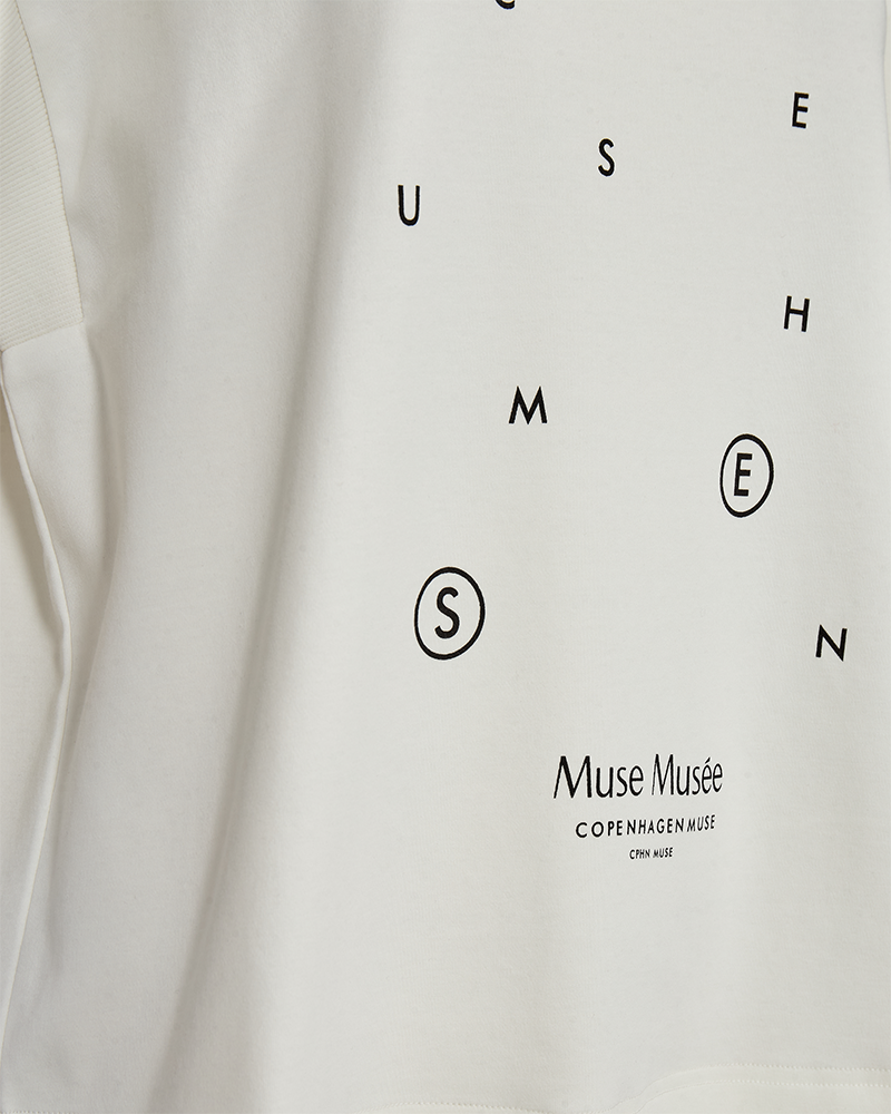 CMMUSE - T-SHIRT IN WHITE,OFF-WHITE
