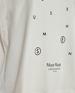 CMMUSE - T-SHIRT IN WHITE,OFF-WHITE