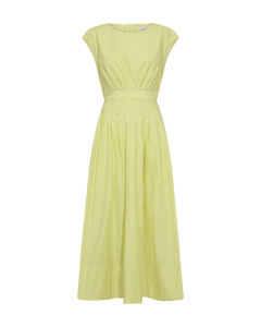 CMPOPLIN - DRESS IN GREEN