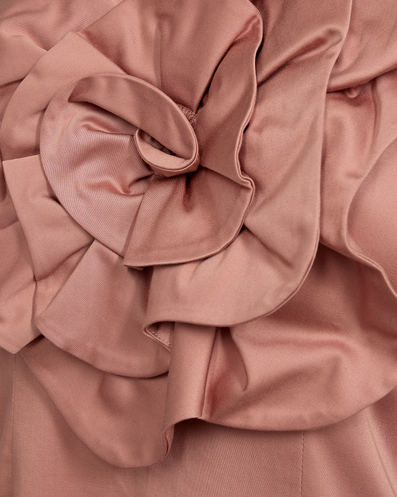 CMSHINENI - Mouwloze jurk in Rose