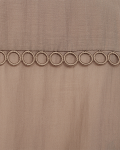 Cmmolly - shirt met kanten details in beige
