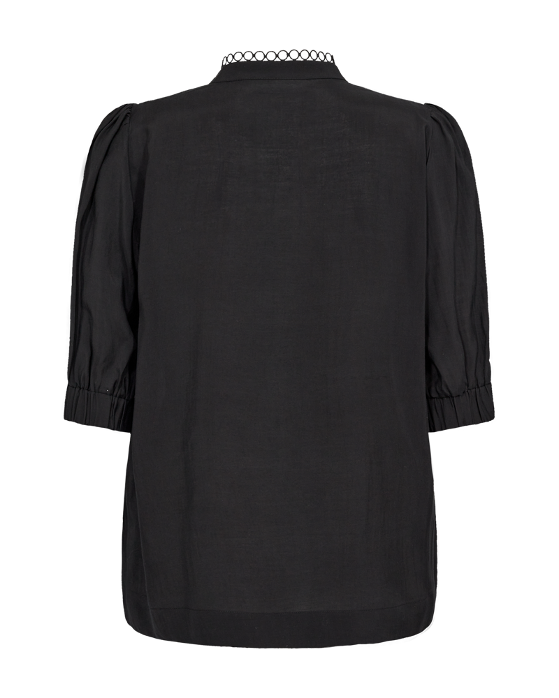 Cmmolly - shirt met veters in zwart