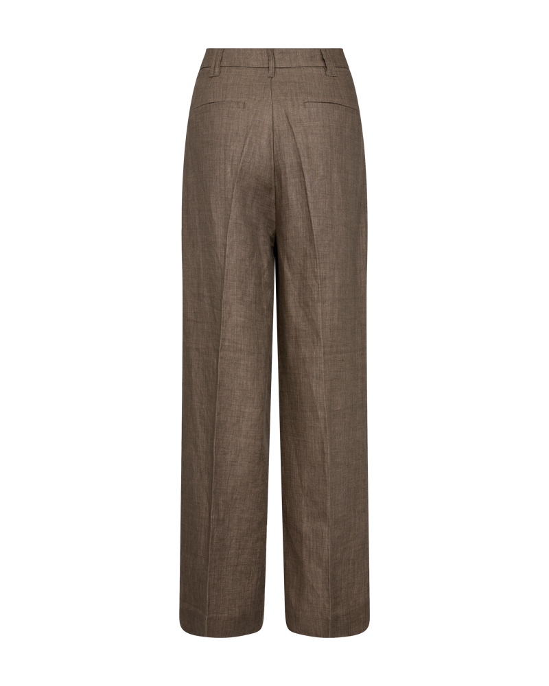 Cmnature - brede broek in bruin