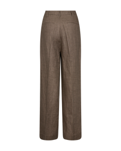 Cmnature - brede broek in bruin