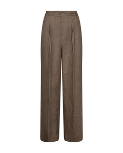 Cmnature - brede broek in bruin