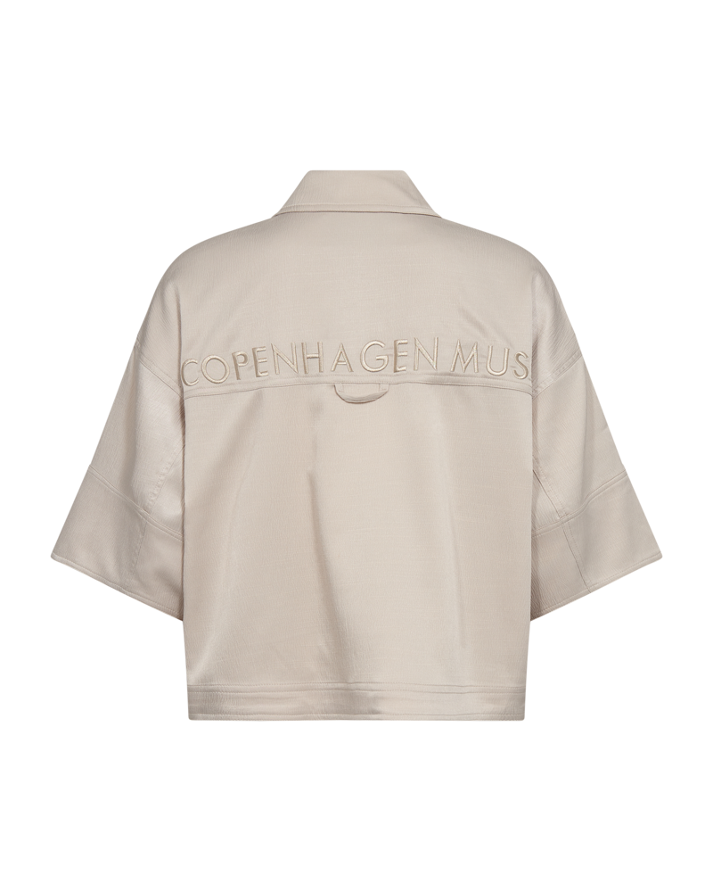 CMVIANNA - SHORT SHIRT IN BEIGE