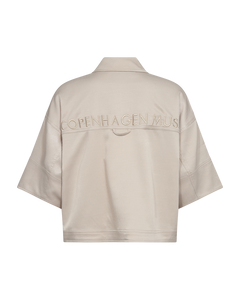 CMVIANNA - SHORT SHIRT IN BEIGE