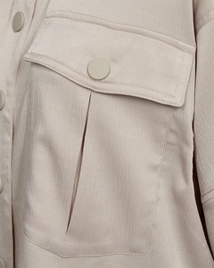 CMVIANNA - SHORT SHIRT IN BEIGE