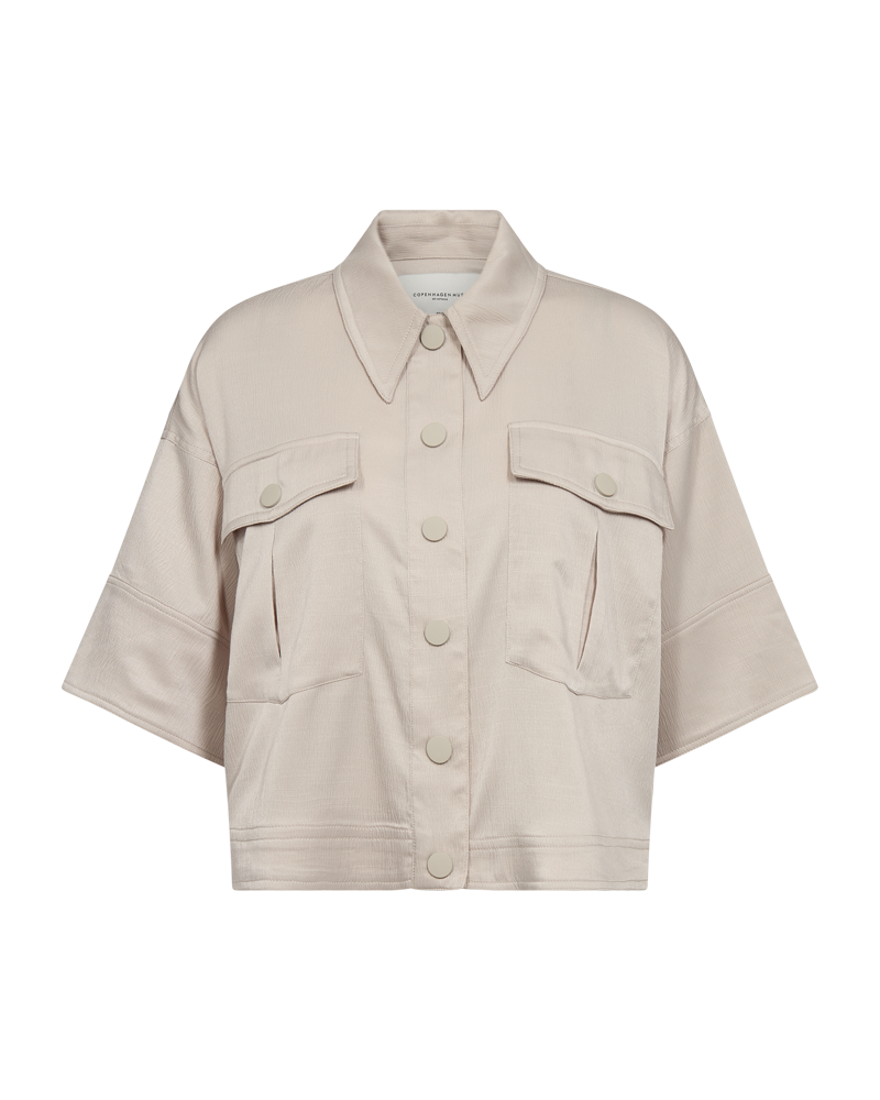 CMVIANNA - SHORT SHIRT IN BEIGE