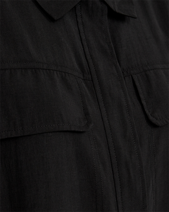 CMMOLLY - SHIRT WITH CHEST POCKETS IN BLACK