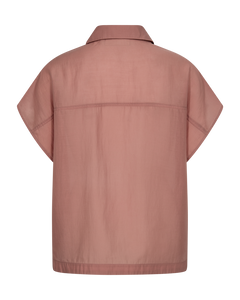 CMMOLLY - SHIRT WITH CHEST POCKETS IN ROSE