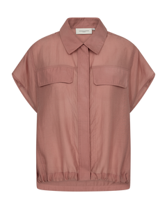CMMOLLY - SHIRT WITH CHEST POCKETS IN ROSE